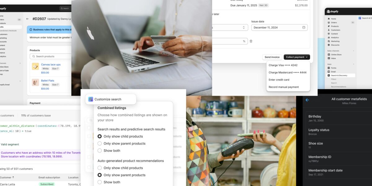 Top Updates from Shopify, Winter ’25
